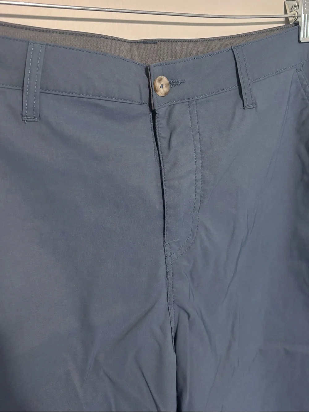 Bundle of Two Eddie Bauer Khaki and Blue Flat Front Men's Shorts